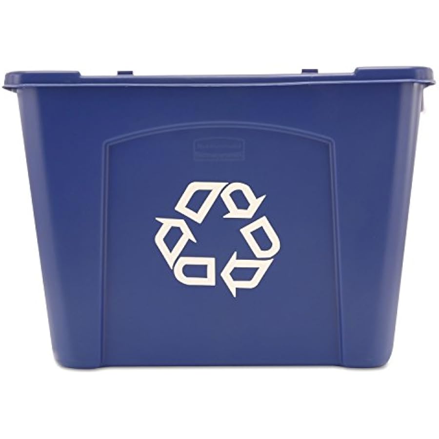 Kitchen Zain - Rubbermaid Commercial Products Stackable Recycling Bin,