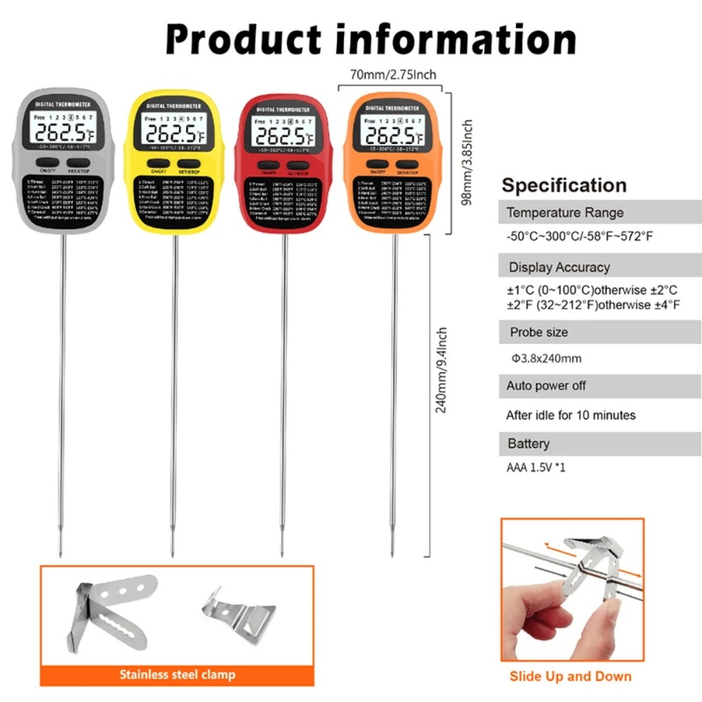 Instant Read Digital Kitchen F - Kitchen Baking Cooking ulasan dan harga