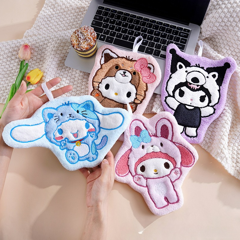 1/4 Pcs Soft Thick Sanrio Kuro - Kitchen Baking Storage ulasan dan harga