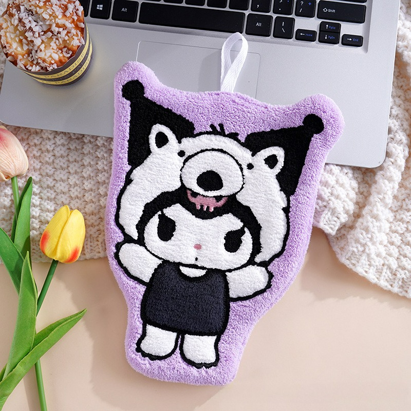 1/4 Pcs Soft Thick Sanrio Kuro - Kitchen Baking Storage ulasan dan harga