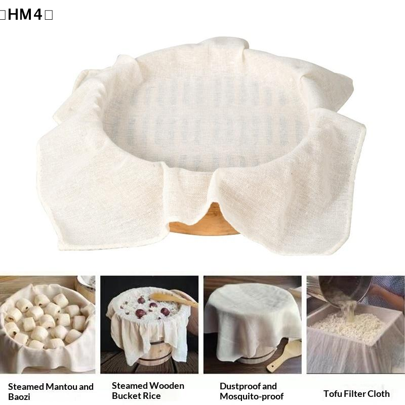 3Pcs 40/60CM Pure Cotton Steam - Kitchen Baking Cloth ulasan dan harga