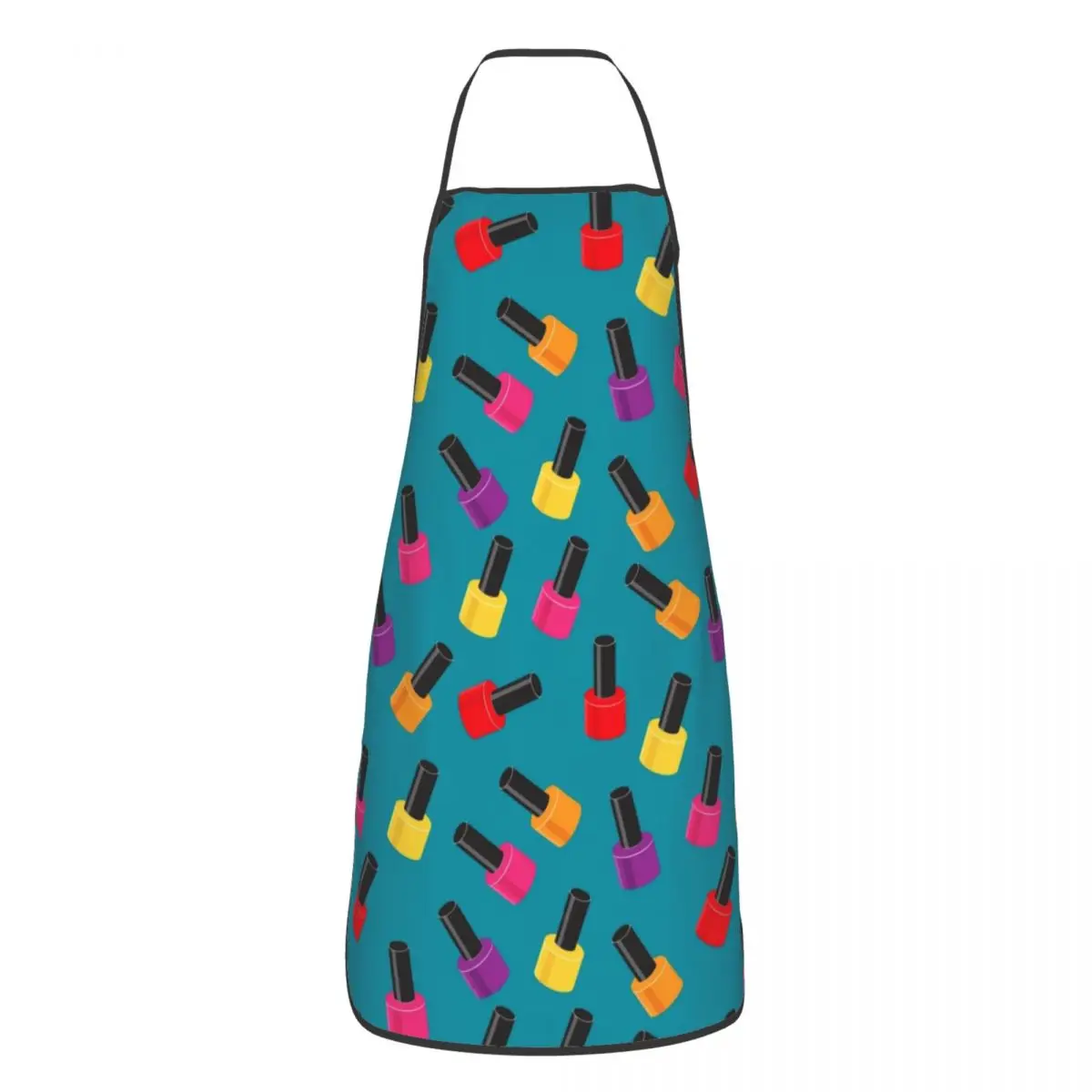 Nail Polish Pattern Apron For  - Kitchen Baking Cloth ulasan dan harga
