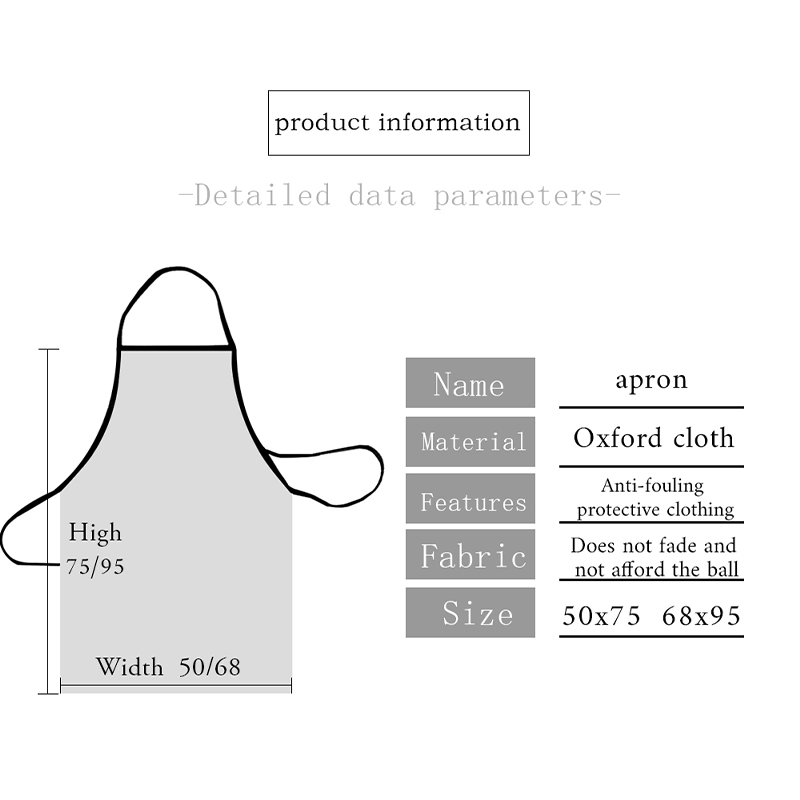 Nail Polish Pattern Apron For  - Kitchen Baking Cloth ulasan dan harga