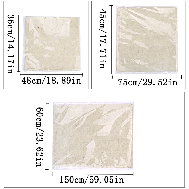 Linen  Dough Fermented Cloth D - Kitchen Baking Cloth ulasan dan harga