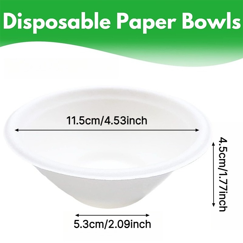 50/100PCS Disposable Paper Bow - Kitchen Baking Storage ulasan dan harga