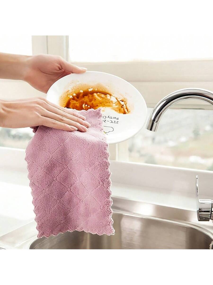 10pcs Kitchen Towels Set Dishc - Kitchen Baking Cooking ulasan dan harga