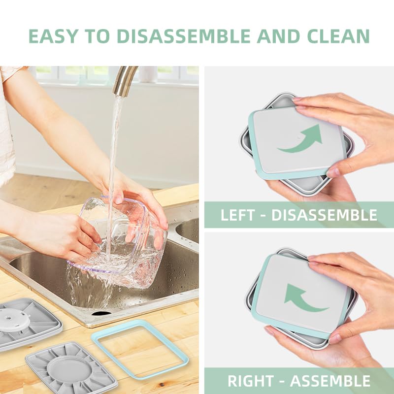 Ankou 3Pcs 1.2L Pop Airtight F - Kitchen Baking Storage ulasan dan harga
