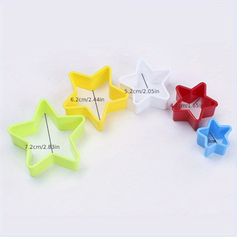 1/2/3PCS Star Shaped Cookie Cu - Kitchen Baking Storage ulasan dan harga