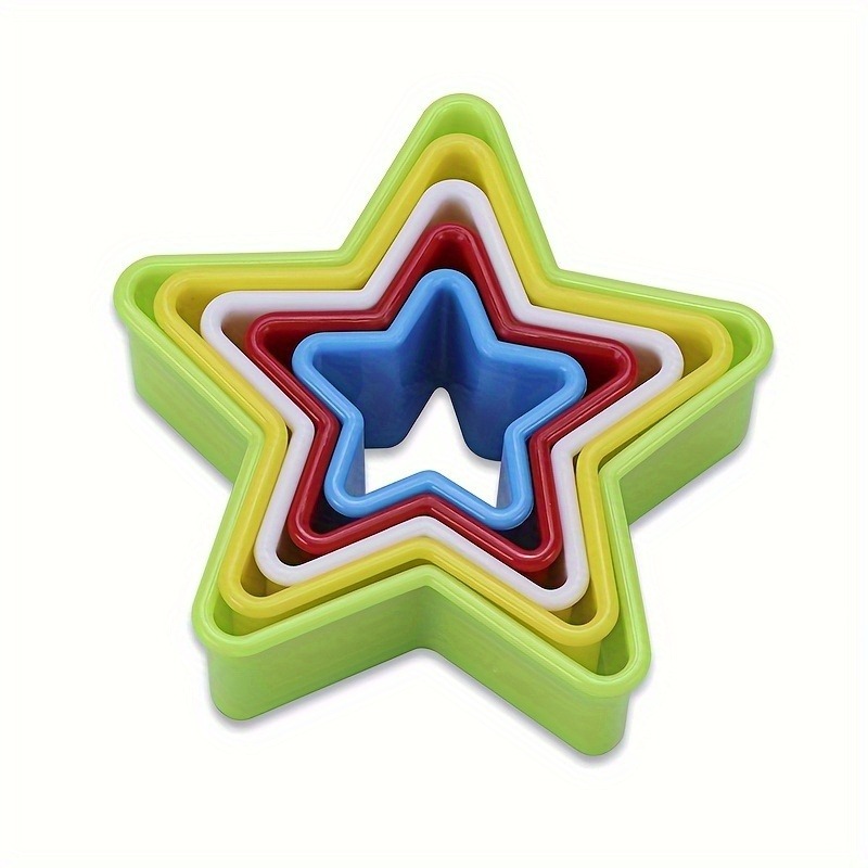 1/2/3PCS Star Shaped Cookie Cu - Kitchen Baking Storage ulasan dan harga