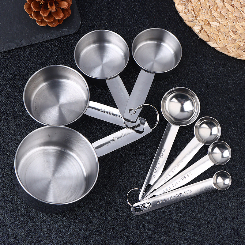Stainless Steel Measuring Spoo - Kitchen Baking Scale ulasan dan harga