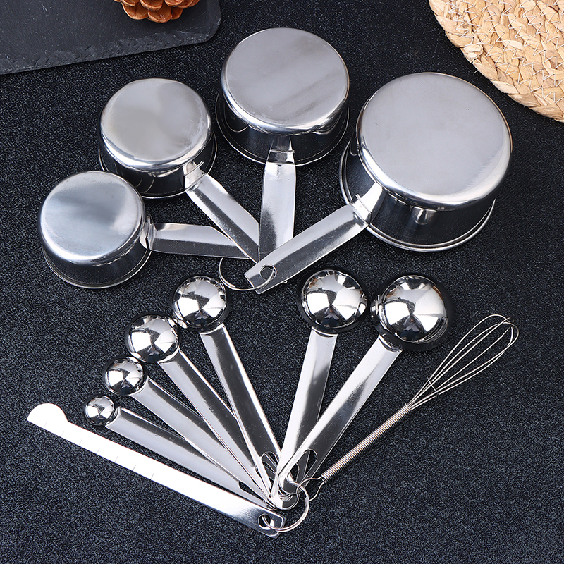 Stainless Steel Measuring Spoo - Kitchen Baking Scale ulasan dan harga