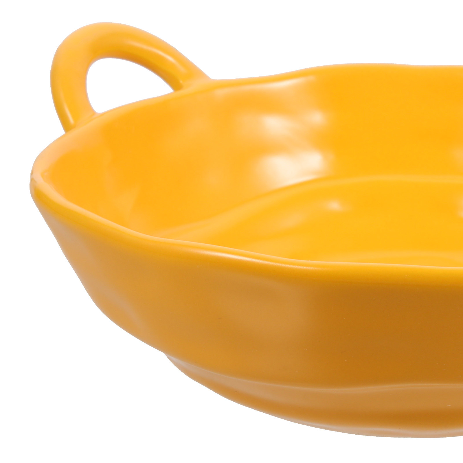 Double Handle Ceramic Bowl Cre - Kitchen Baking Bowls ulasan dan harga