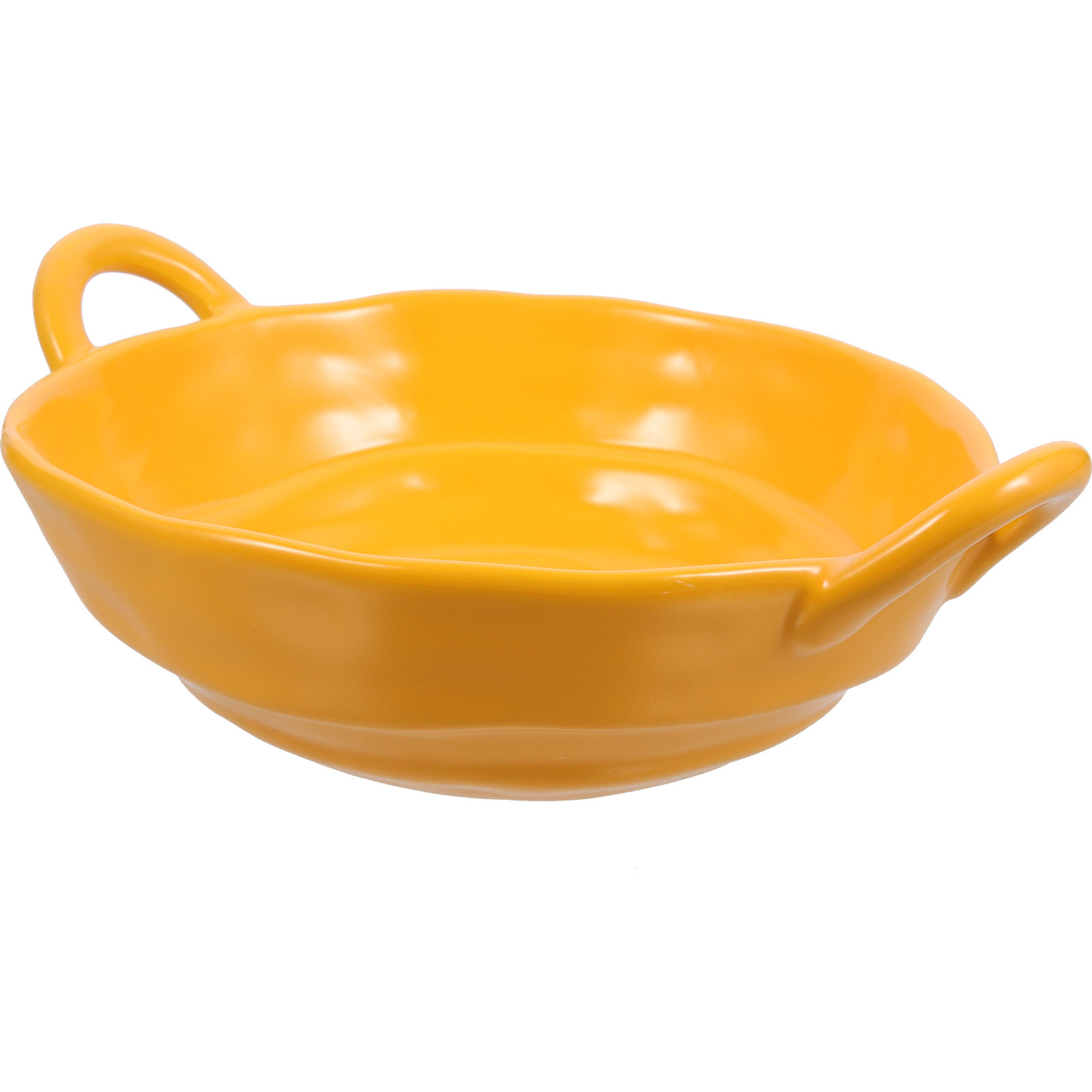Double Handle Ceramic Bowl Cre - Kitchen Baking Bowls ulasan dan harga