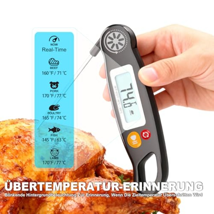 Meat Thermometer Digital - Ins - Kitchen Baking Cooking ulasan dan harga