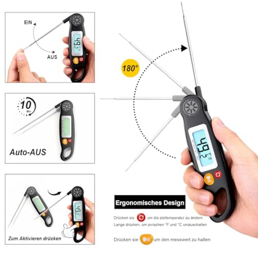 Meat Thermometer Digital - Ins - Kitchen Baking Cooking ulasan dan harga