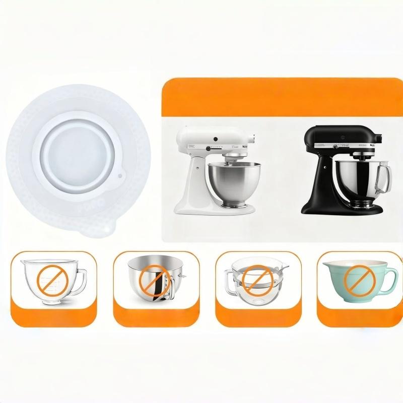 1Pcs DIY Silicone Mixers Bowl  - Kitchen Aid Baking Lid ulasan dan harga