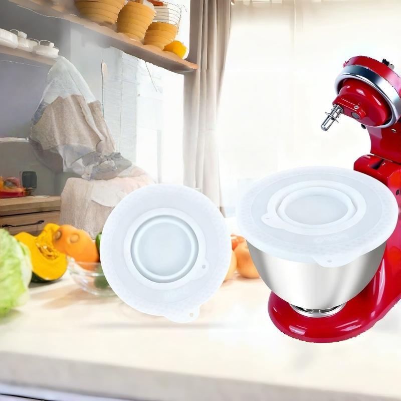 1Pcs DIY Silicone Mixers Bowl  - Kitchen Aid Baking Lid ulasan dan harga