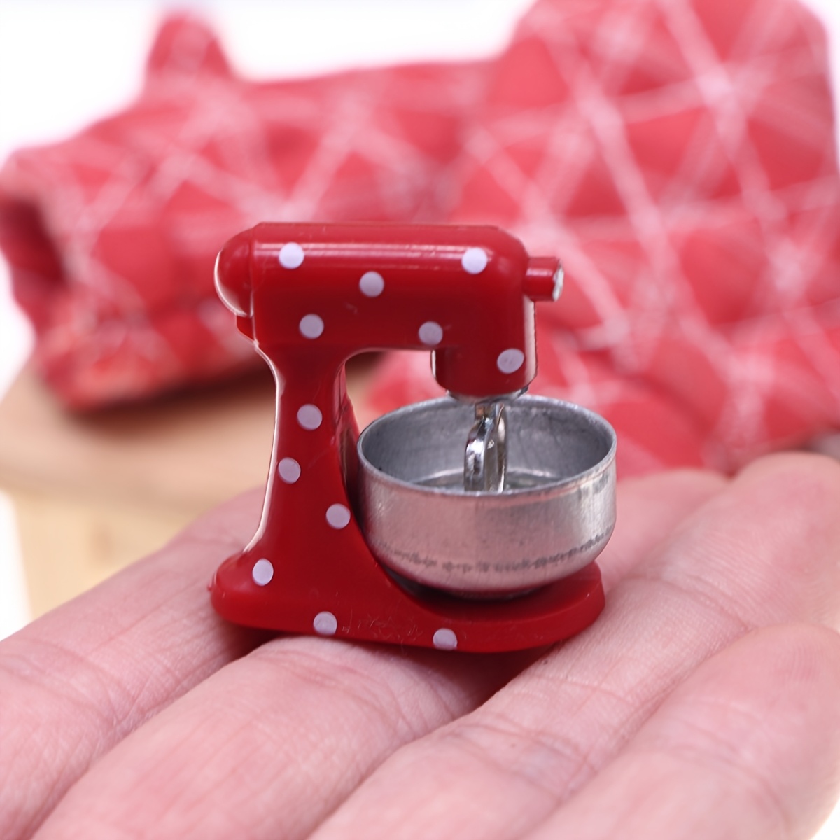 Mini Red Blender Model - Doll  - Kitchen Baking Blender ulasan dan harga