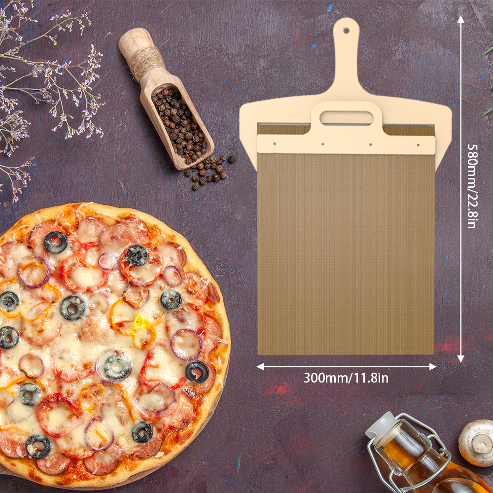 Sliding Pizza Peel - 12 inch P - Kitchen Baking Cloth ulasan dan harga