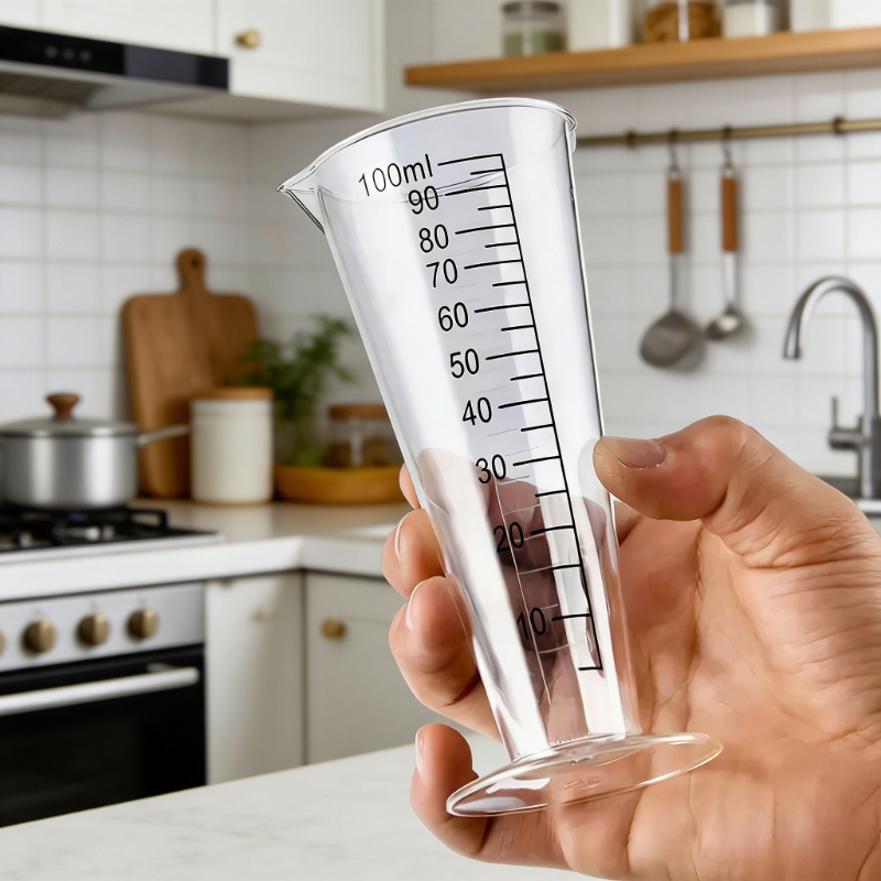1pc 100ml Plastic Measuring Cu - Kitchen Baking Cooking ulasan dan harga
