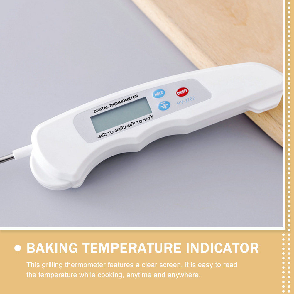 Folding Food Thermometer Stain - Kitchen Baking Cooking ulasan dan harga
