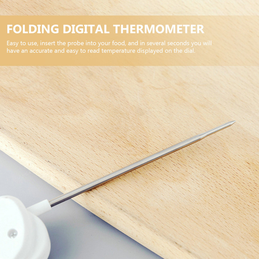 Folding Food Thermometer Stain - Kitchen Baking Cooking ulasan dan harga