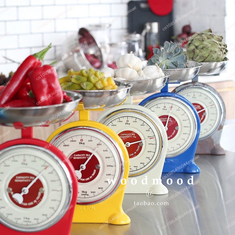 Retro metal table scale 2KG 🥰  - Kitchen Baking Scale ulasan dan harga