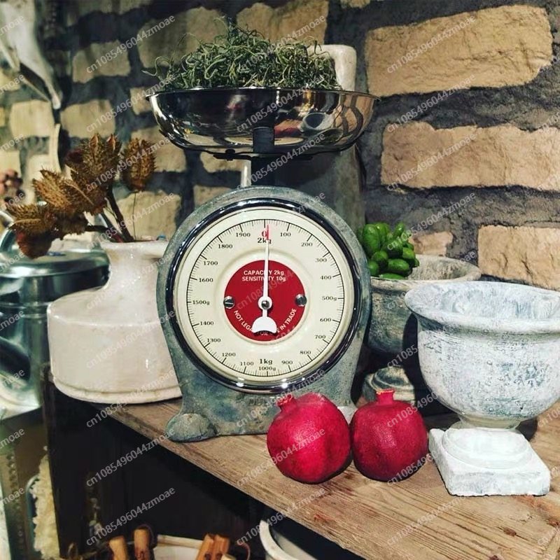 Retro metal table scale 2KG 🥰  - Kitchen Baking Scale ulasan dan harga
