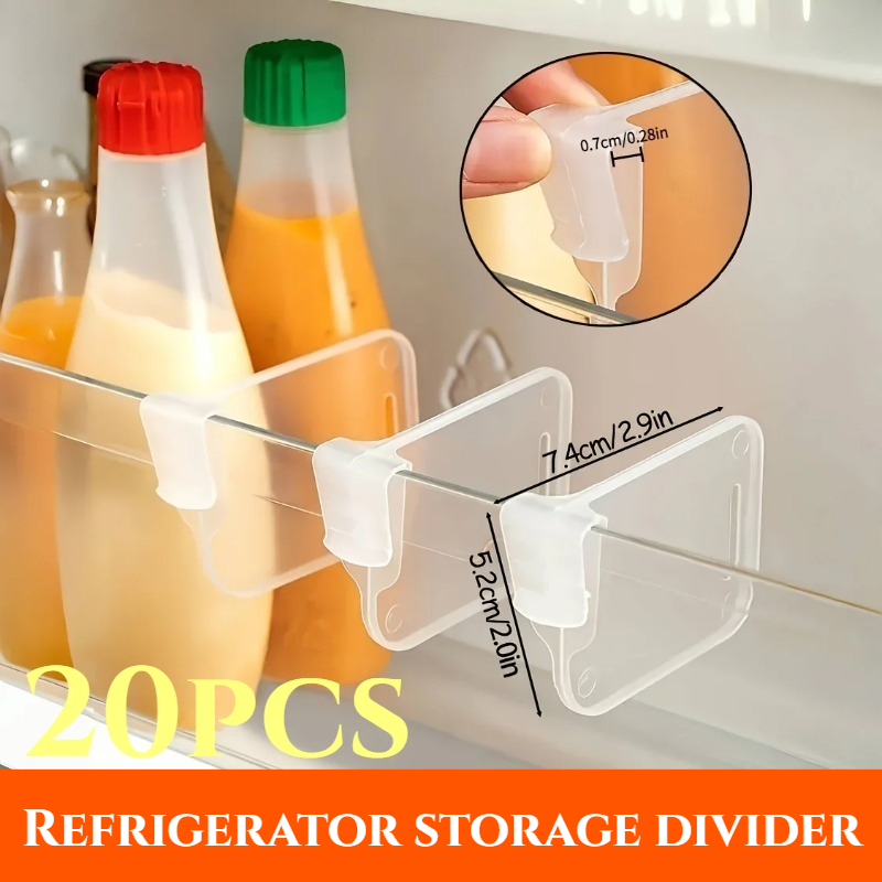 5-20PCS Sturdy Clear Refrigera - Kitchen Baking Storage ulasan dan harga