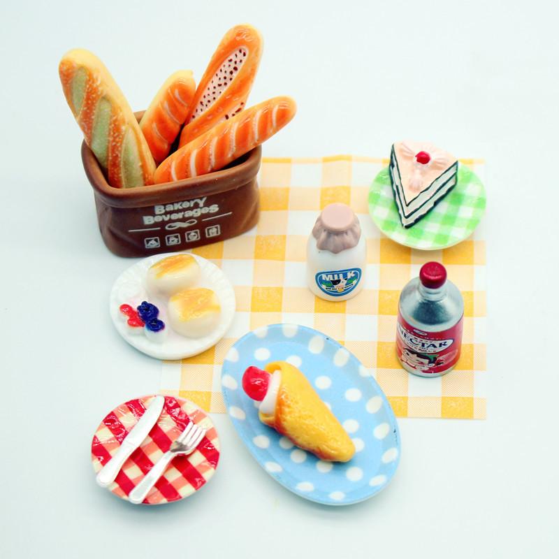 1Set Dollhouse Mini Breakfast  - Kitchen Baking Cooking ulasan dan harga
