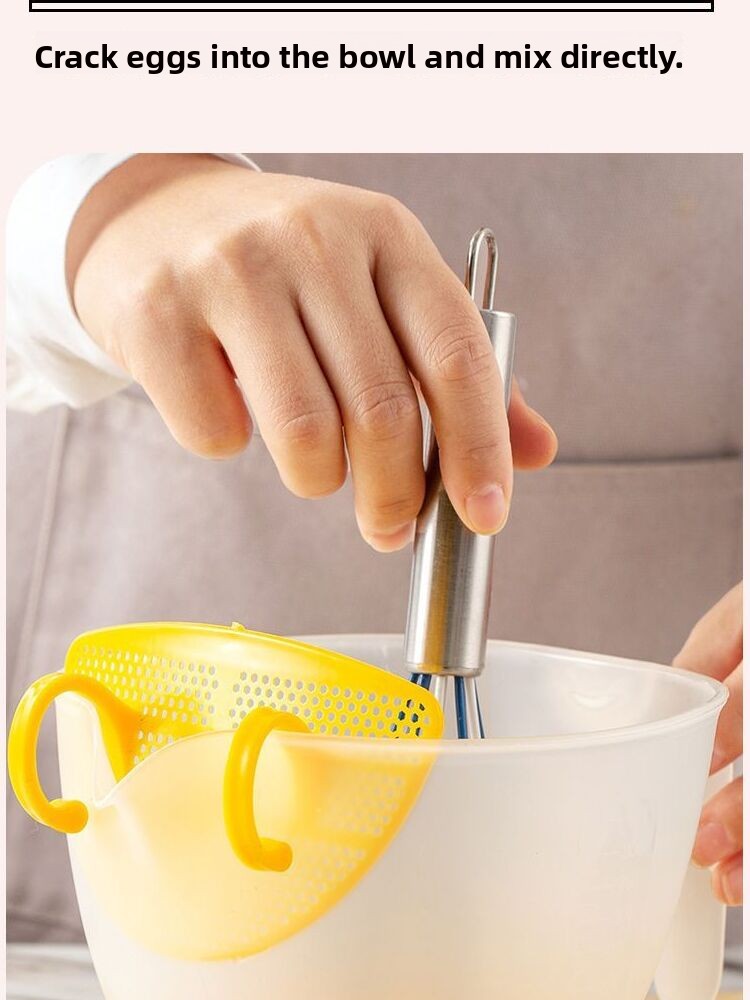 Kitchen Egg Liquid Filter Bowl - Kitchen Baking Bowls ulasan dan harga